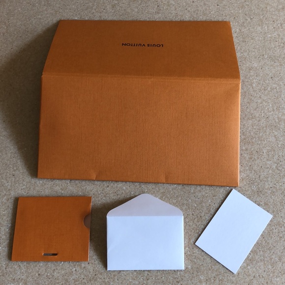 Authentic Louis Vuitton Long Wallet Box and point of sale accessories - Picture 6 of 16